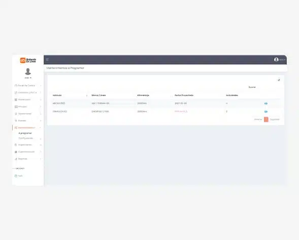 sistema de gestion y control de calidad vehicular
