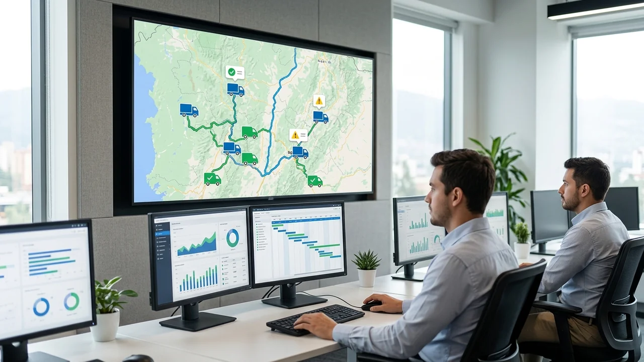 Software para control de flotillas y transporte cómo digitalizar tu operación