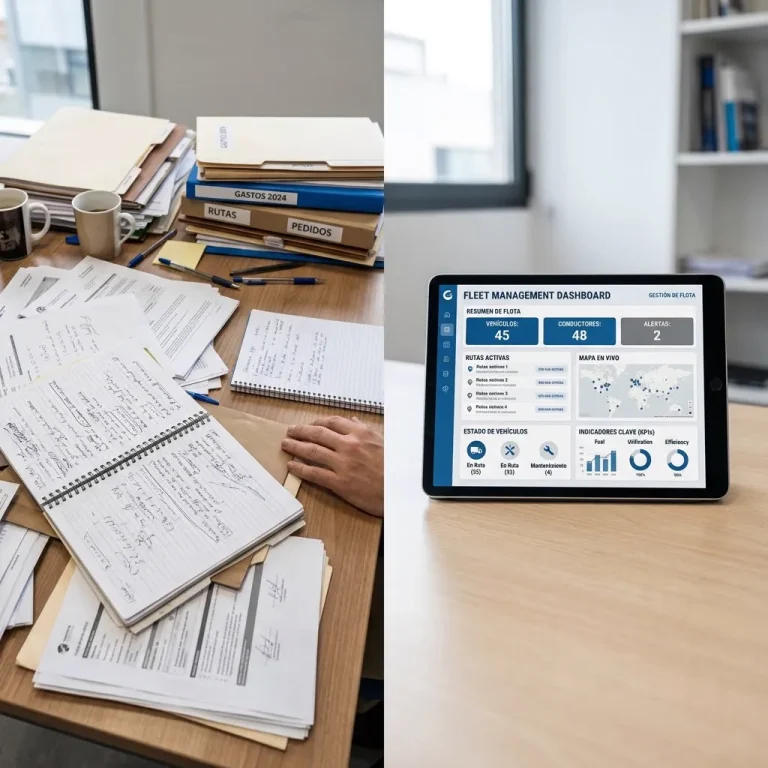 Cómo digitalizar la gestión de una flota de vehículos