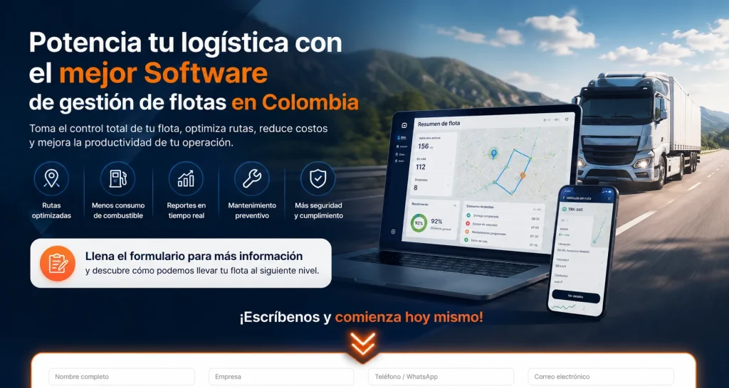 software de gestion de flotas